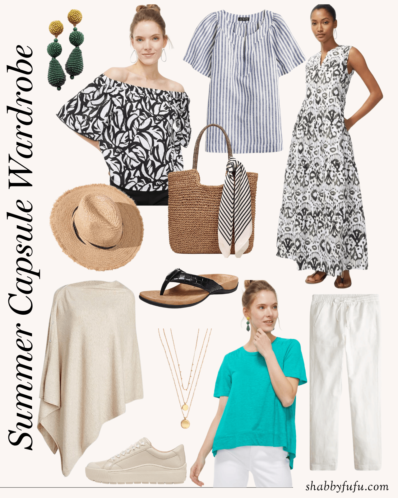 Summer Capsule Wardrobe – Classic & Casual