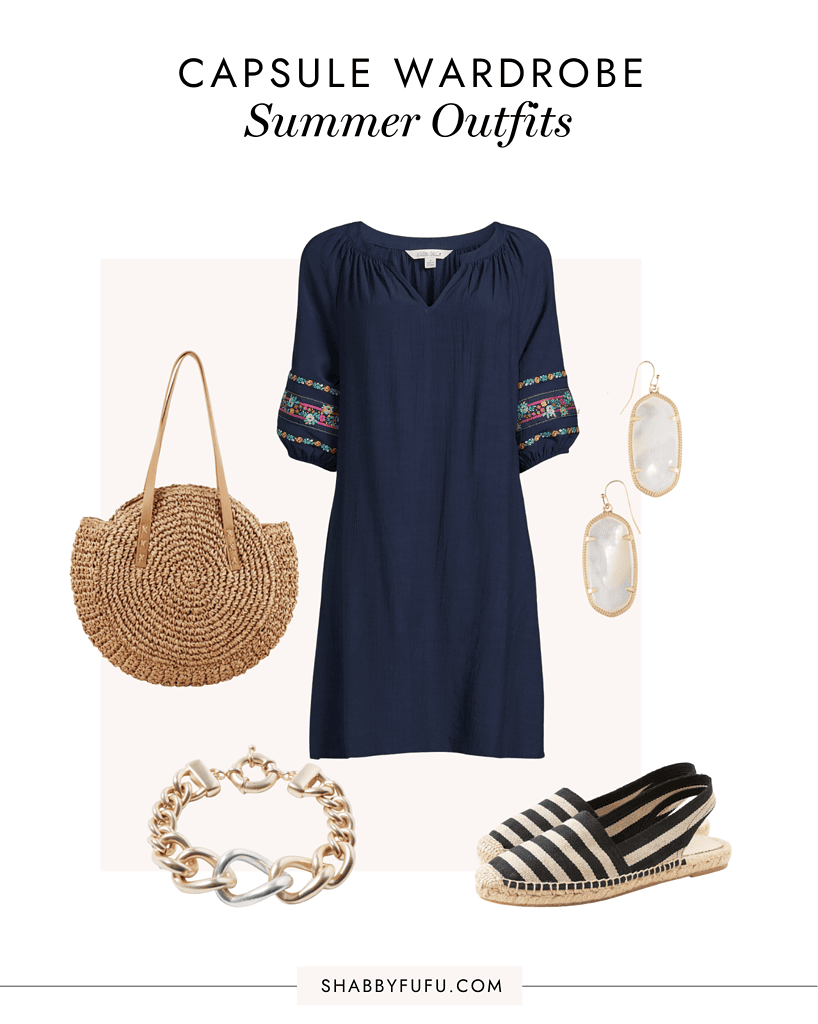 inspiration for a summer capsule wardrobe