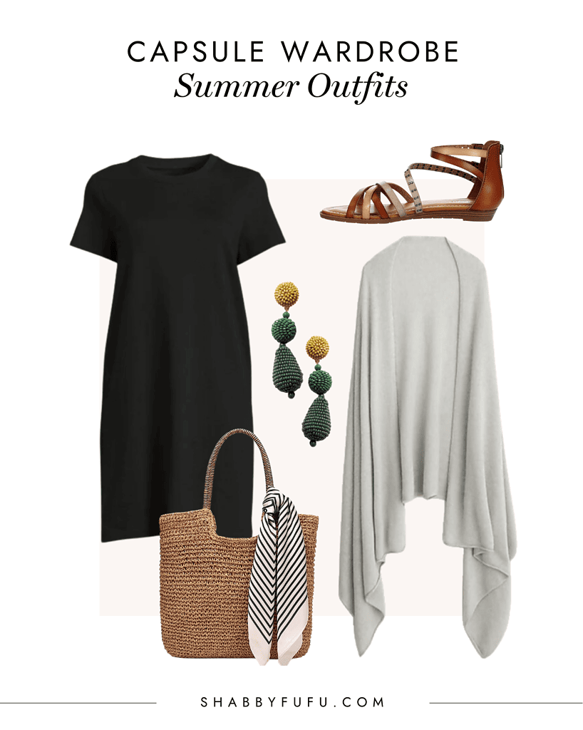inspiration for a summer capsule wardrobe