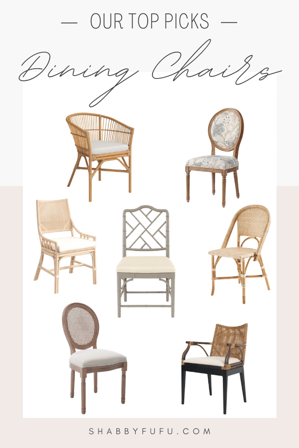 grandmillenial dining chairs and coastal chic dining chairs