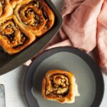 vegan apple cinnamon rolls - sticky buns