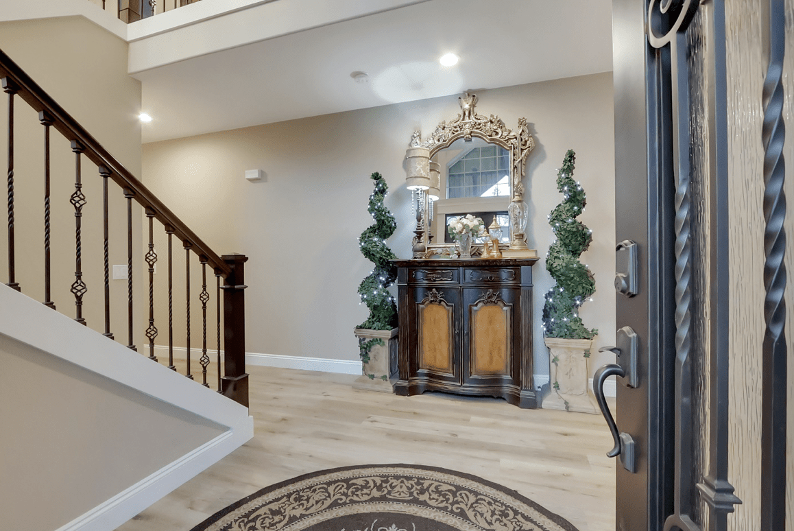 foyer French Country Inspired Remodel