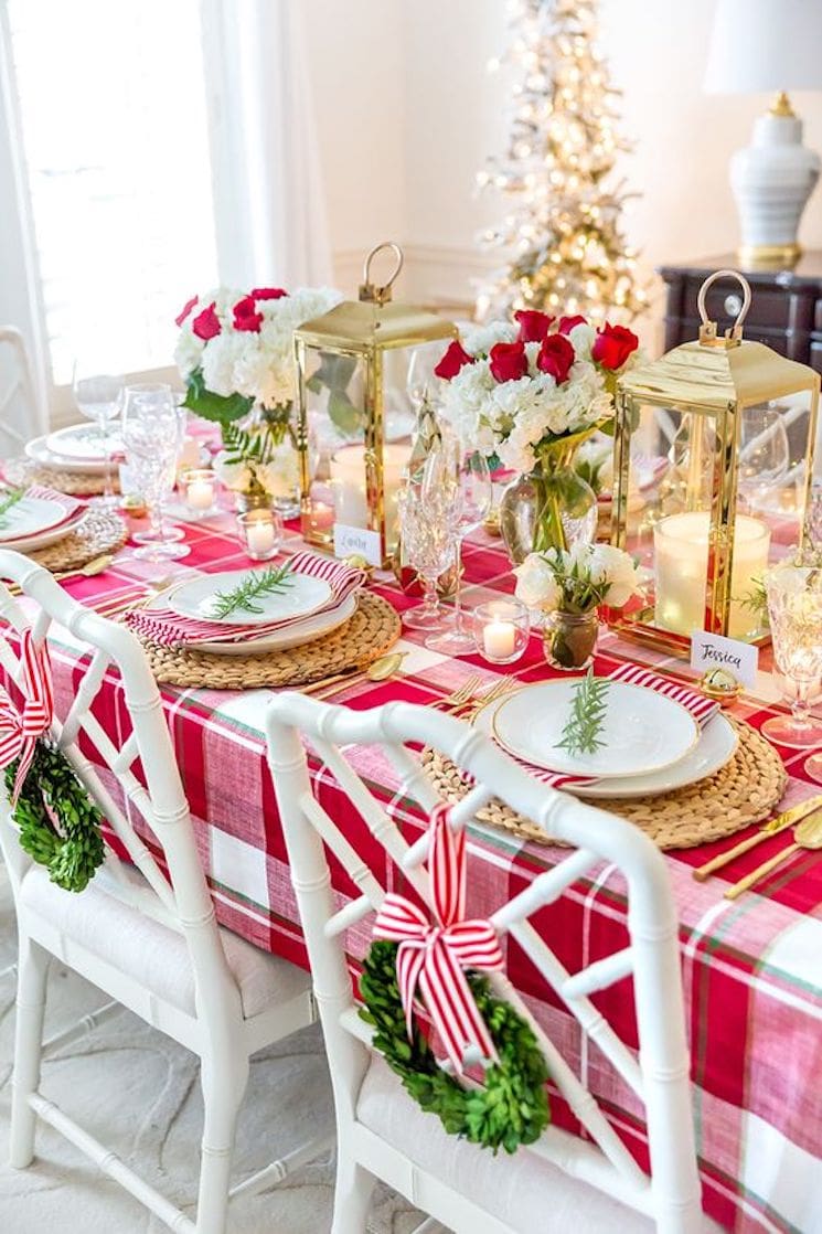 Christmas Table Setting – 25 Gorgeous Ideas & More!