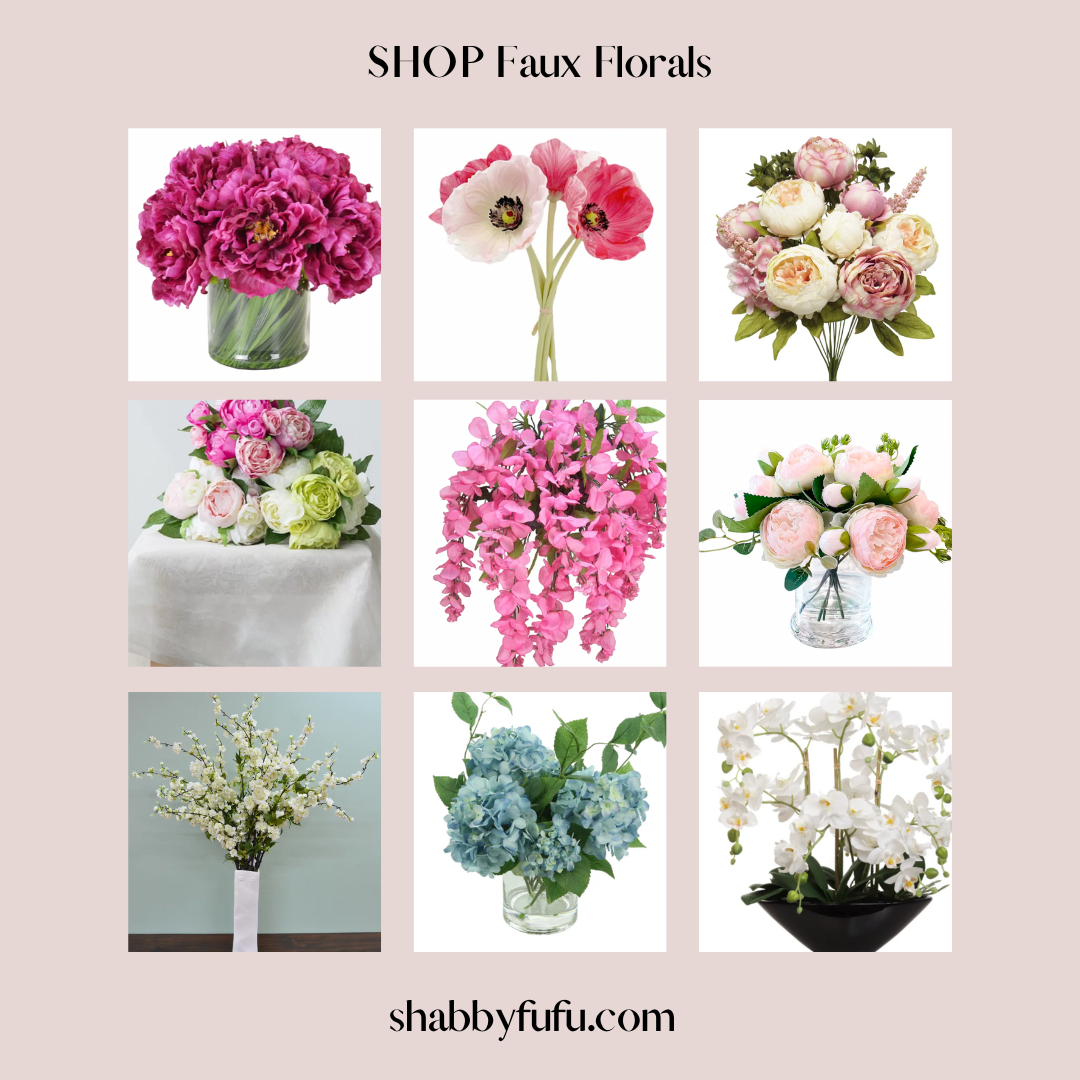 Shop Faux Florals Shabbyfufu
