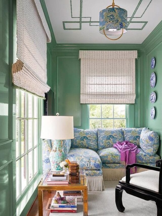 GrandMillennial Green In Home Decorating - shabbyfufu.com