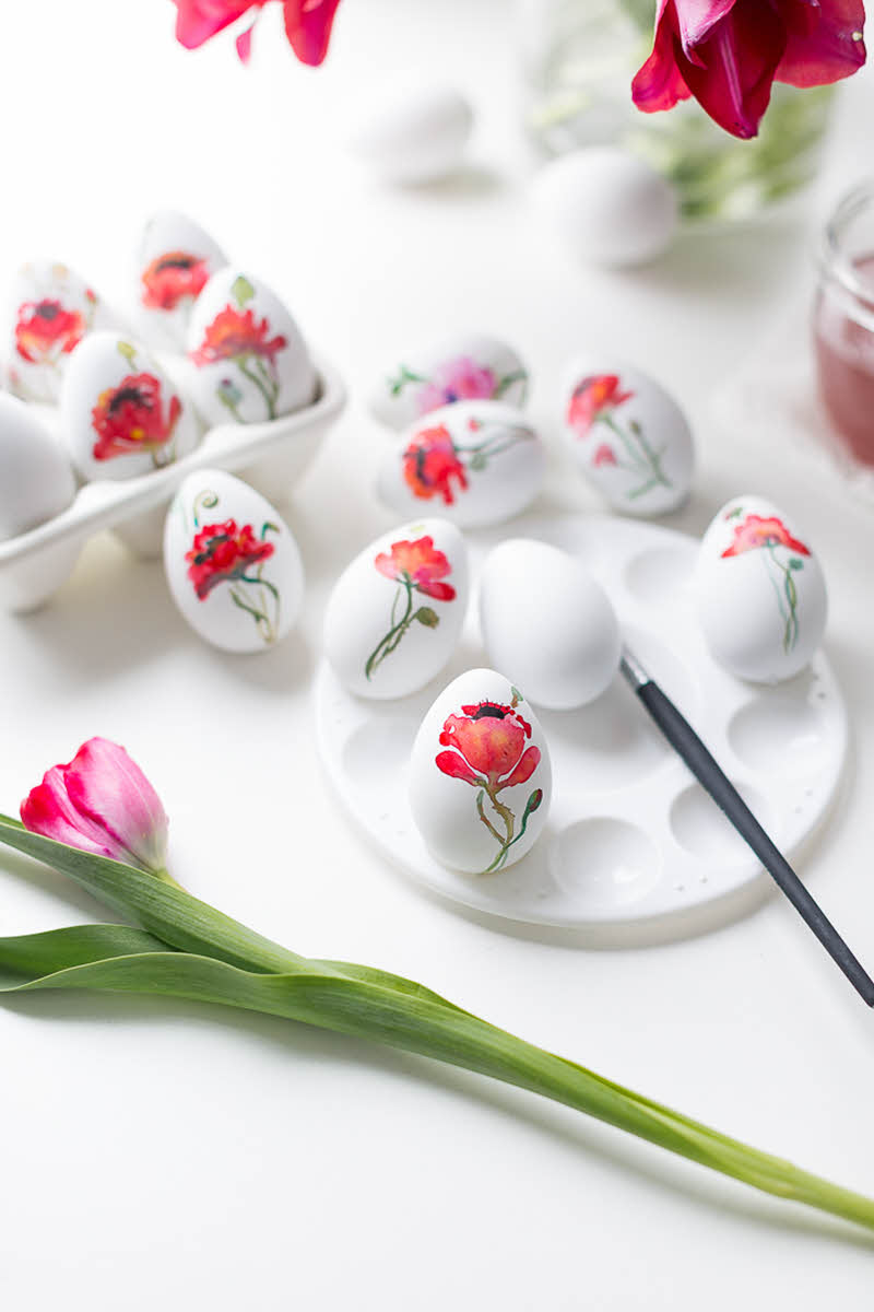 Decorating Floral Easter Eggs, Spring Vignettes & More – The Style Showcase 178