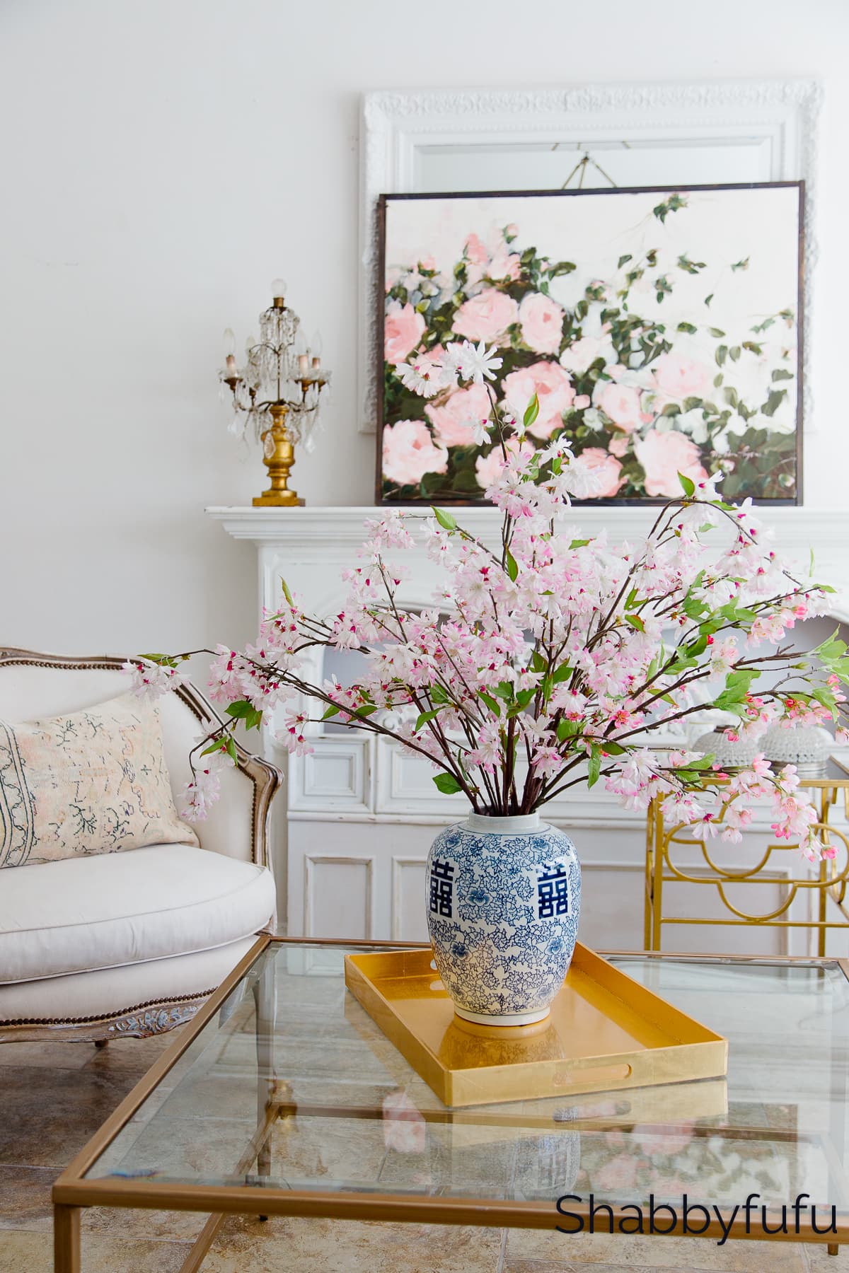 Spring Living Room Design Ideas - shabbyfufu.com