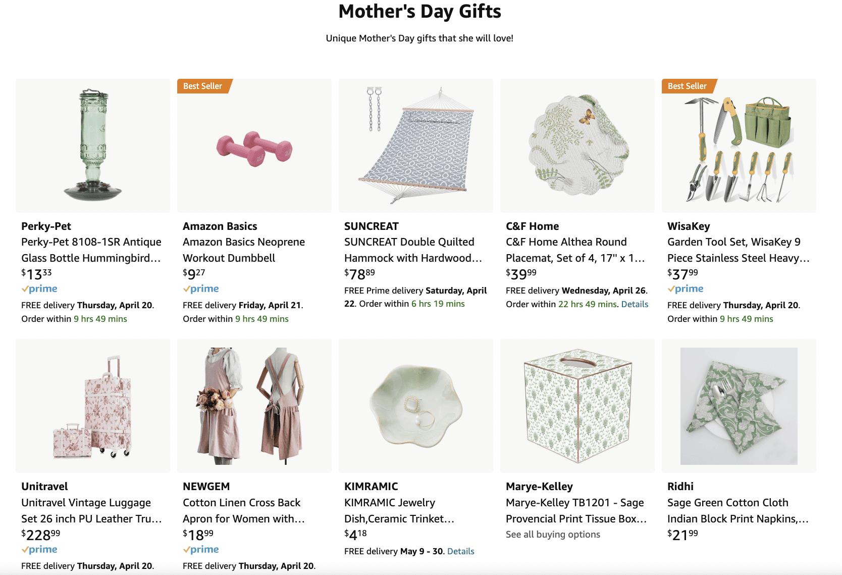 Mother's Day Gifts That She Will Love