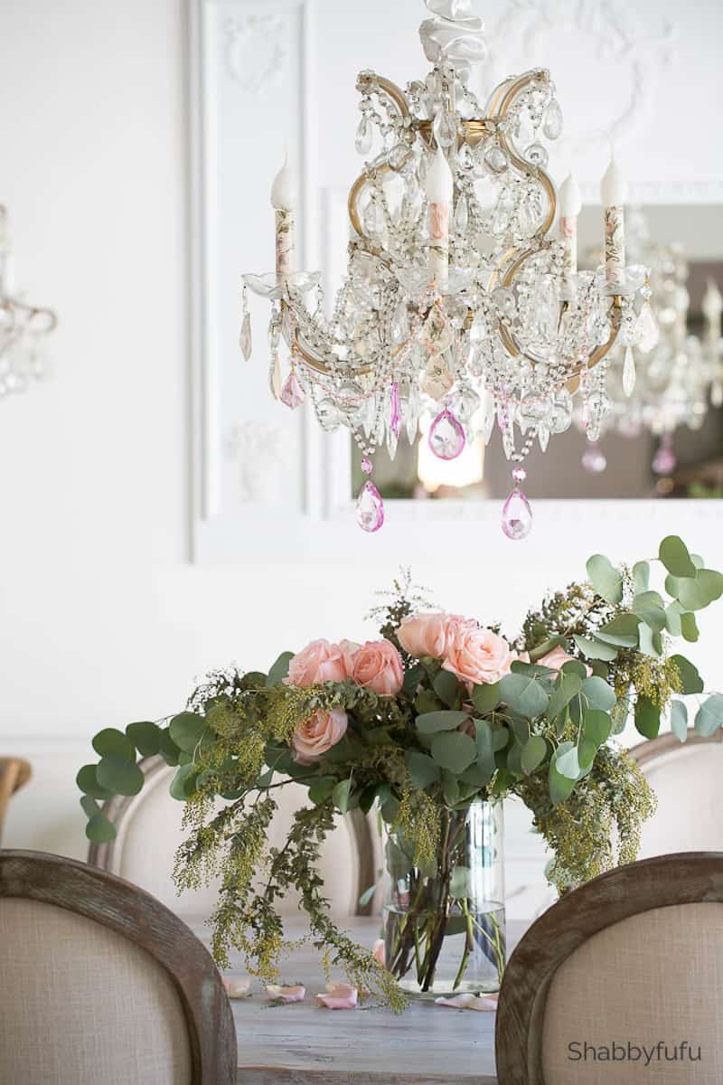 Dress Up Your Chandeliers For Summer & More! Home Style Saturdays 349