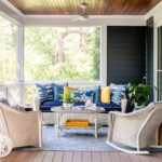 example of coastal inspired home design porch