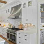 modern coastal cottage kitchen