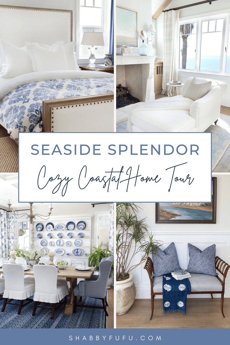 Seaside Splendor: Cozy Coastal Home Tour - shabbyfufu.com