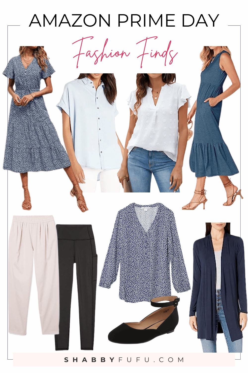 collage featuring Amazon Prime Day Fashion Best Finds