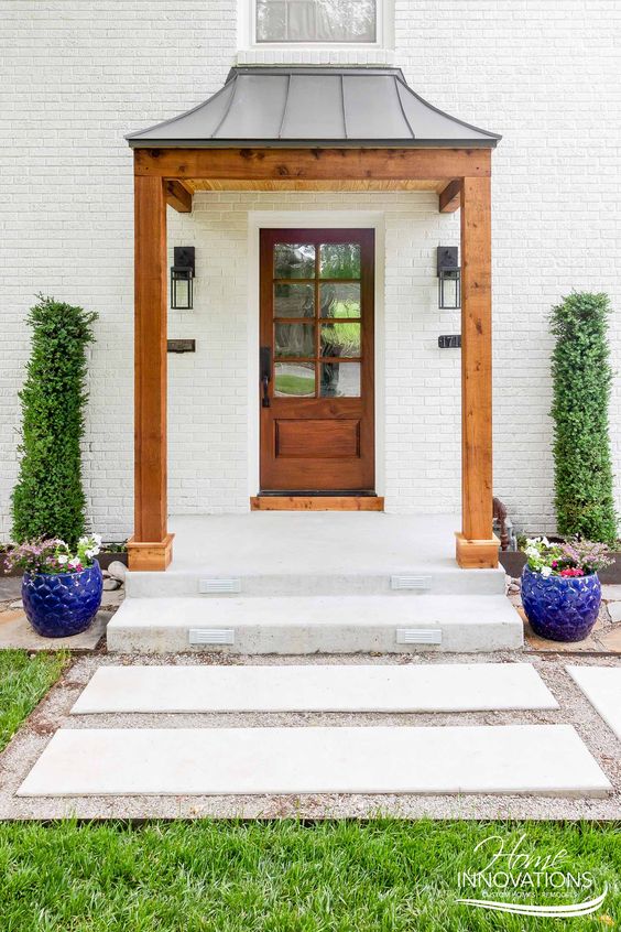 Front Door Portico: Inspiring Ideas to Welcome Guests in Style