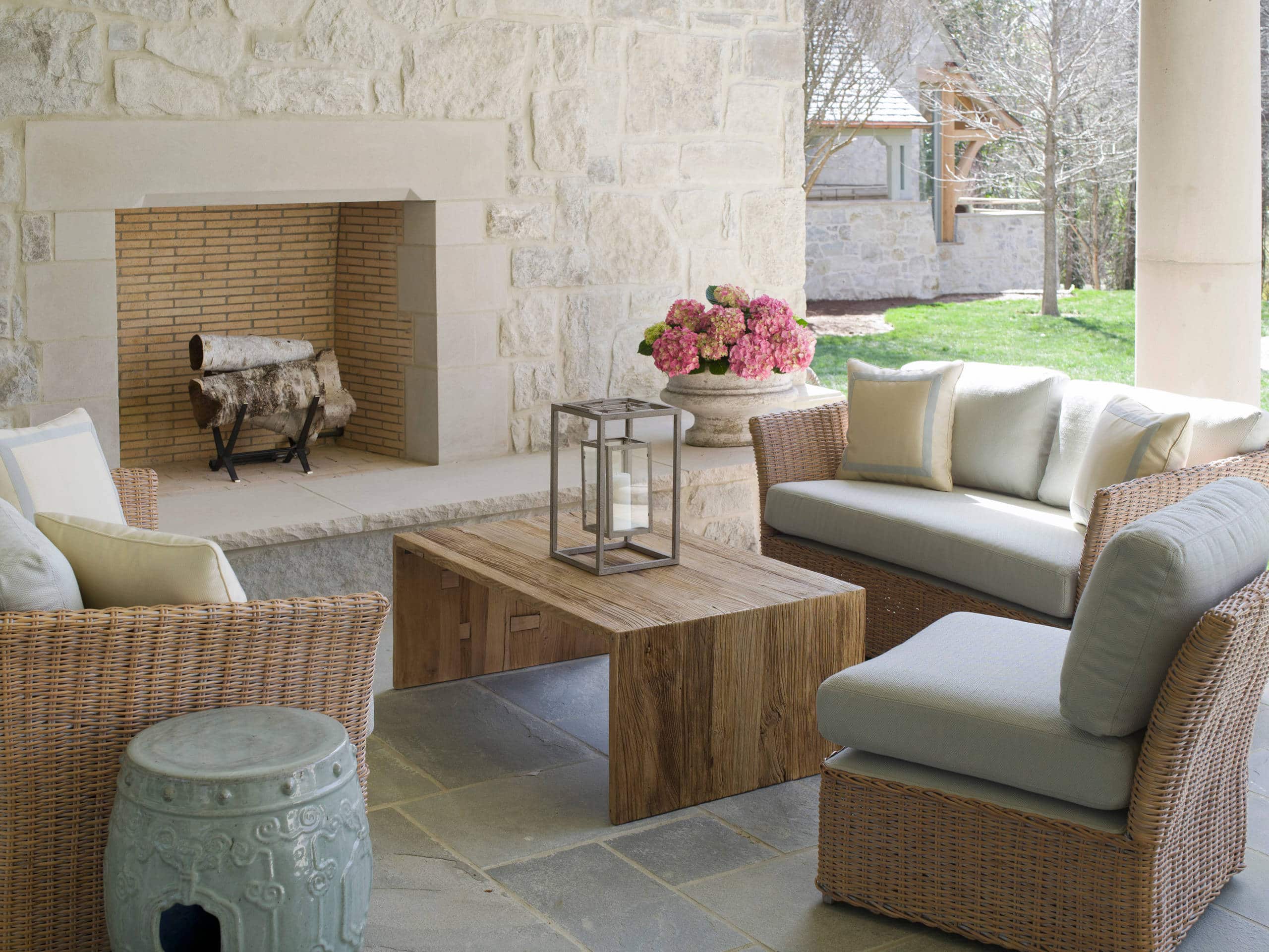 home tour in traditional style design, featuring outdoor patio