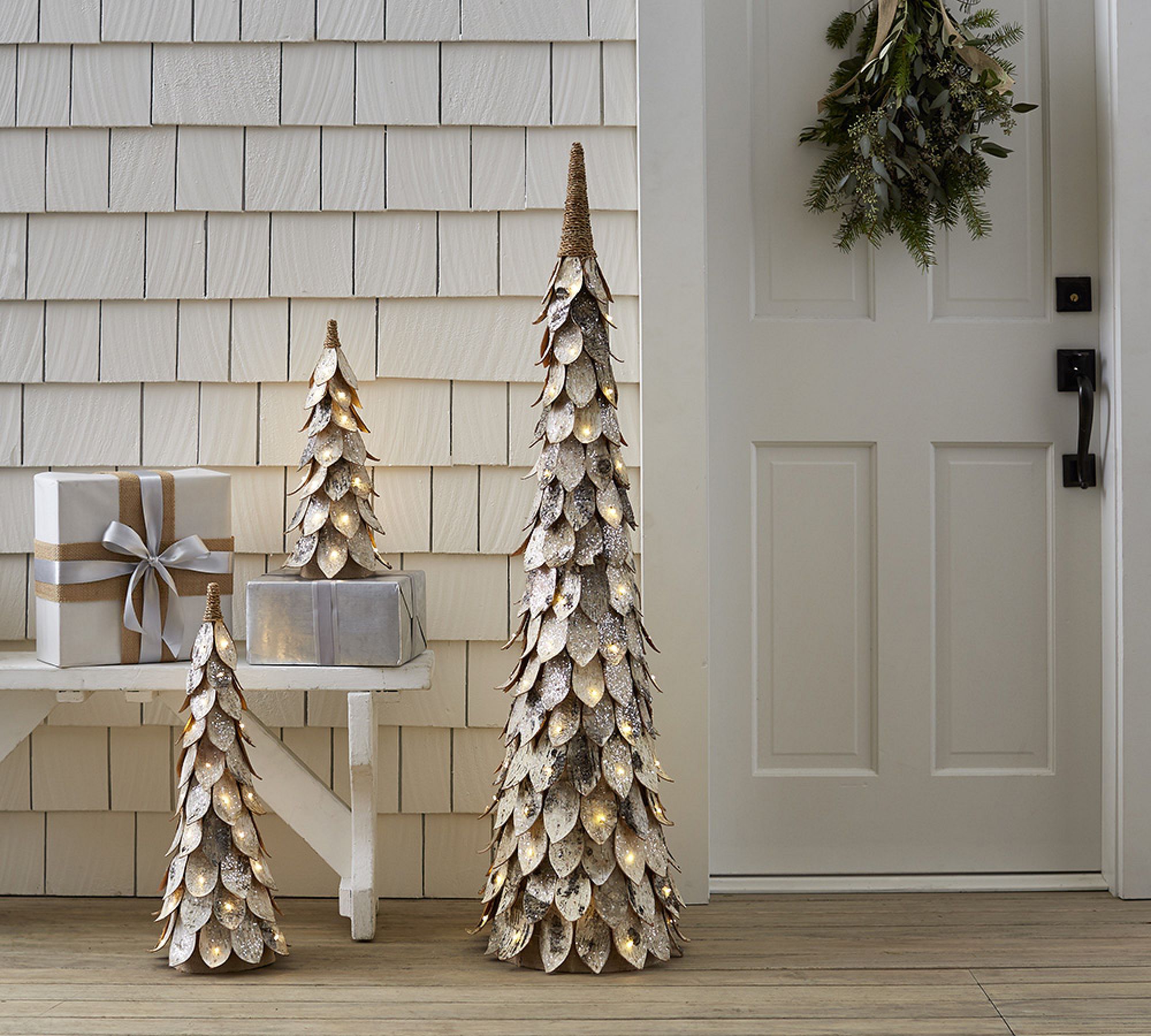 DIY Feather Christmas Trees Designs by Jeana diy - %