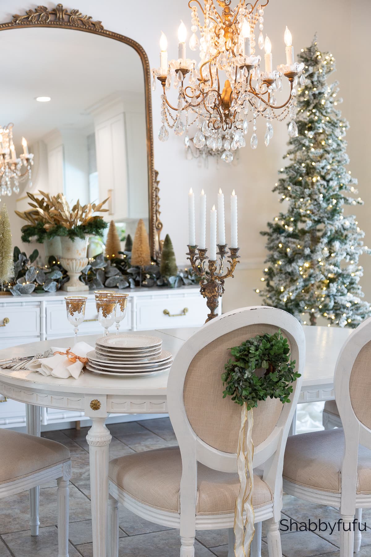 Elegant Minimalist Woodland Christmas -Decorate For Christmas With Me I Part 2