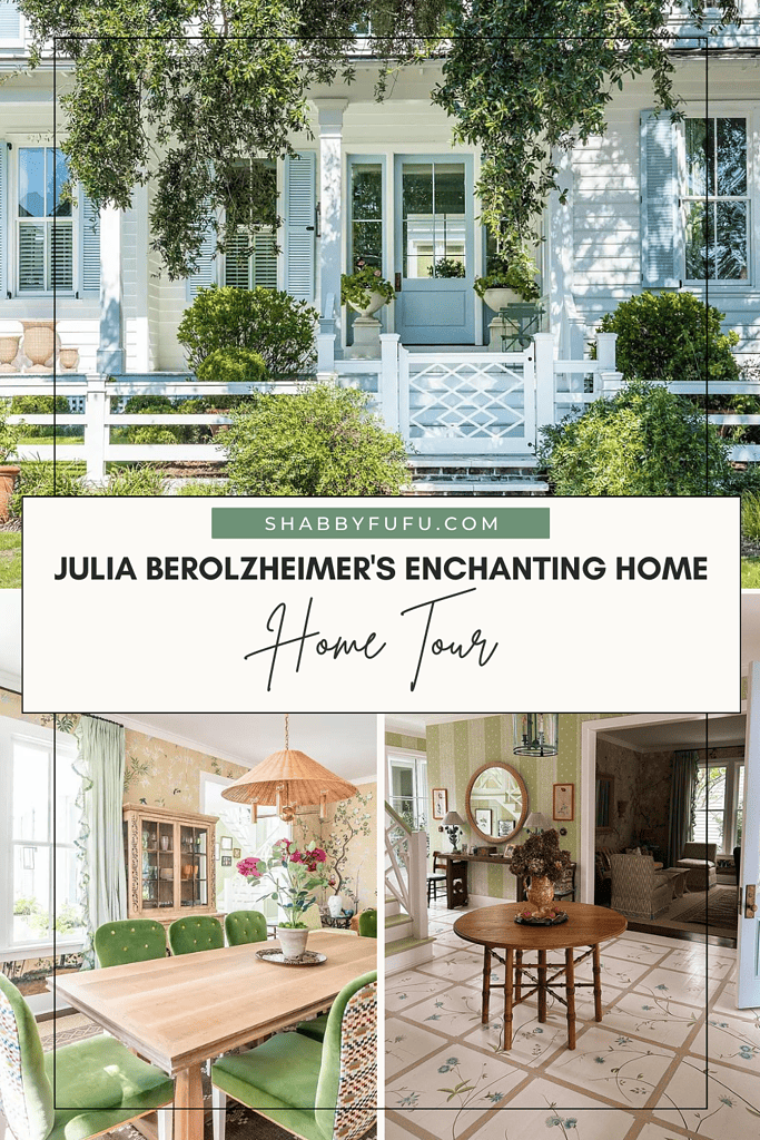Home Tour: Julia Berolzheimer's Enchanting Charleston Home - shabbyfufu.com