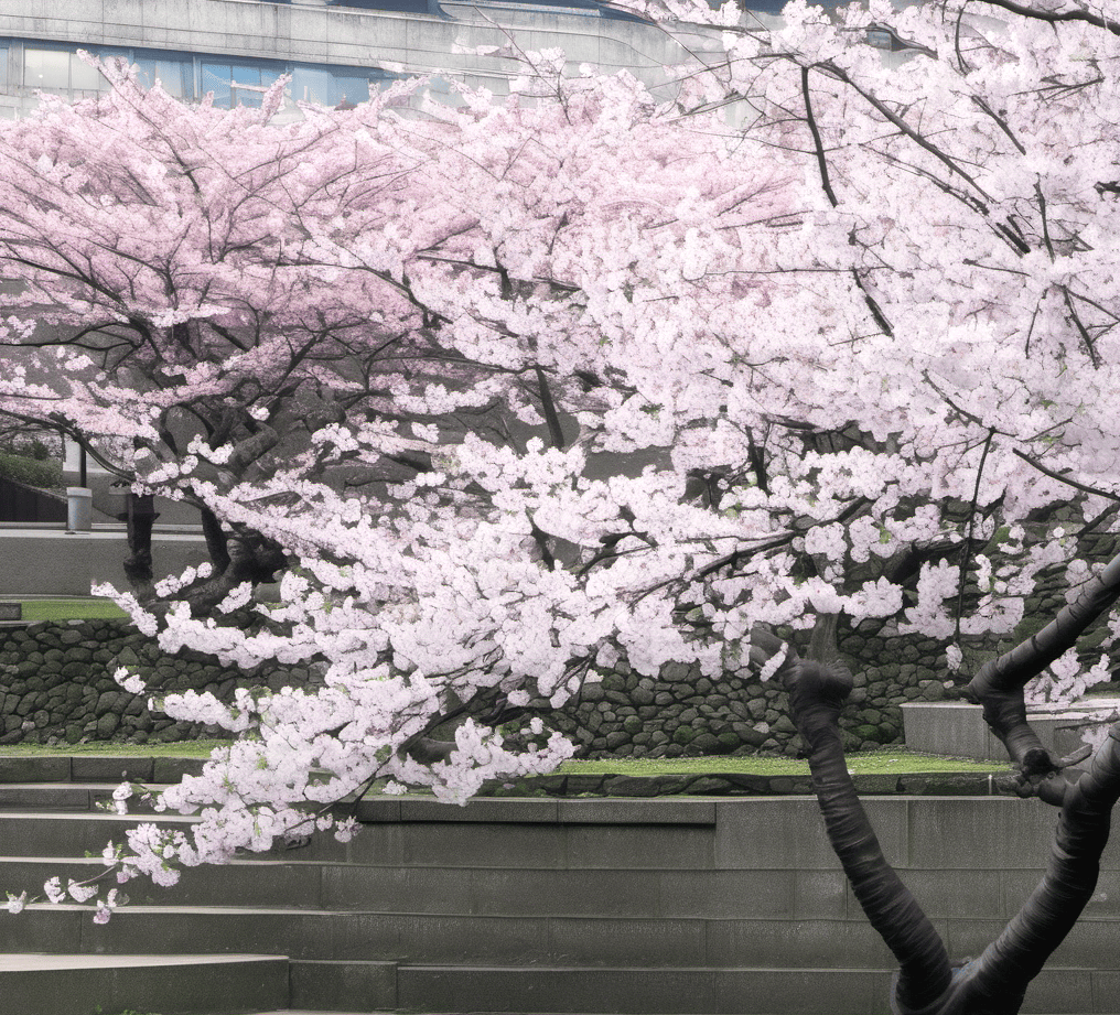 Cherry blossom tree in San Francisco