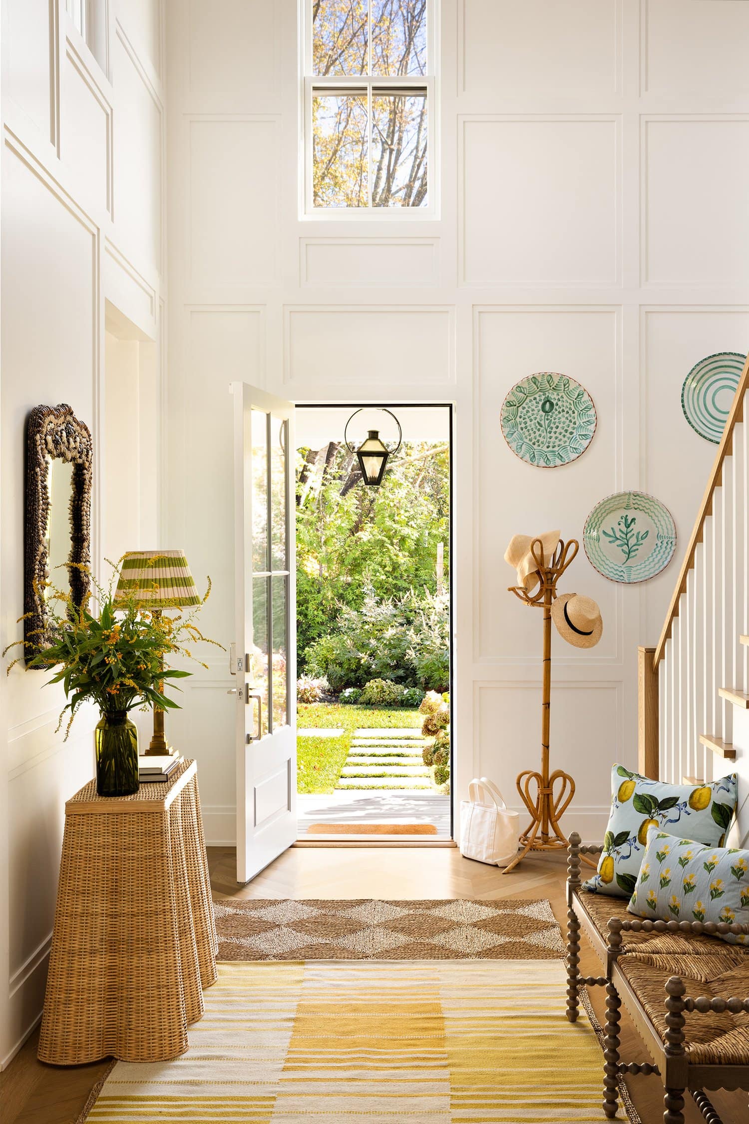 Ariel Okin interior design project South Hampton II featuring entryway