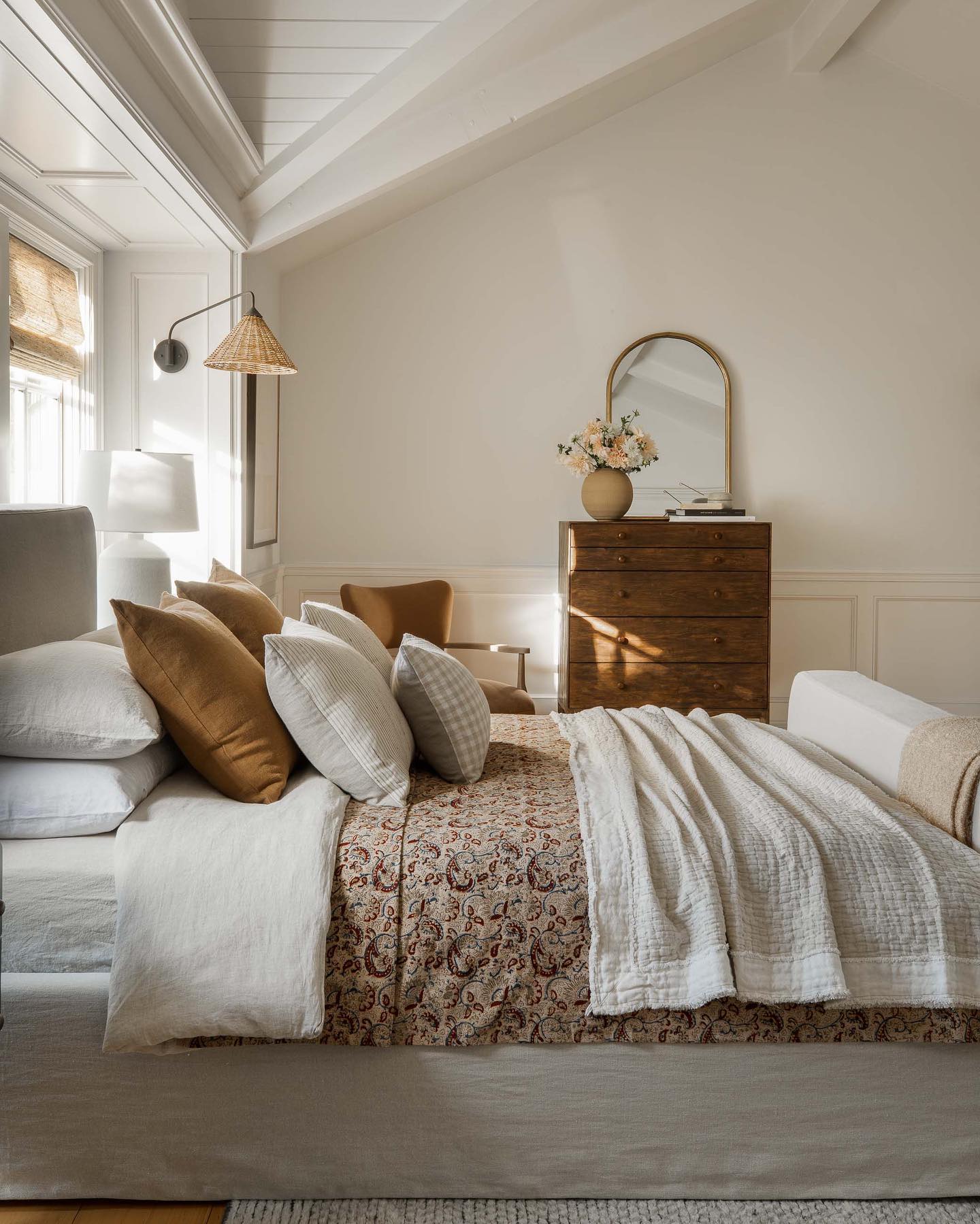 Quiet luxury bedroom example in home decor