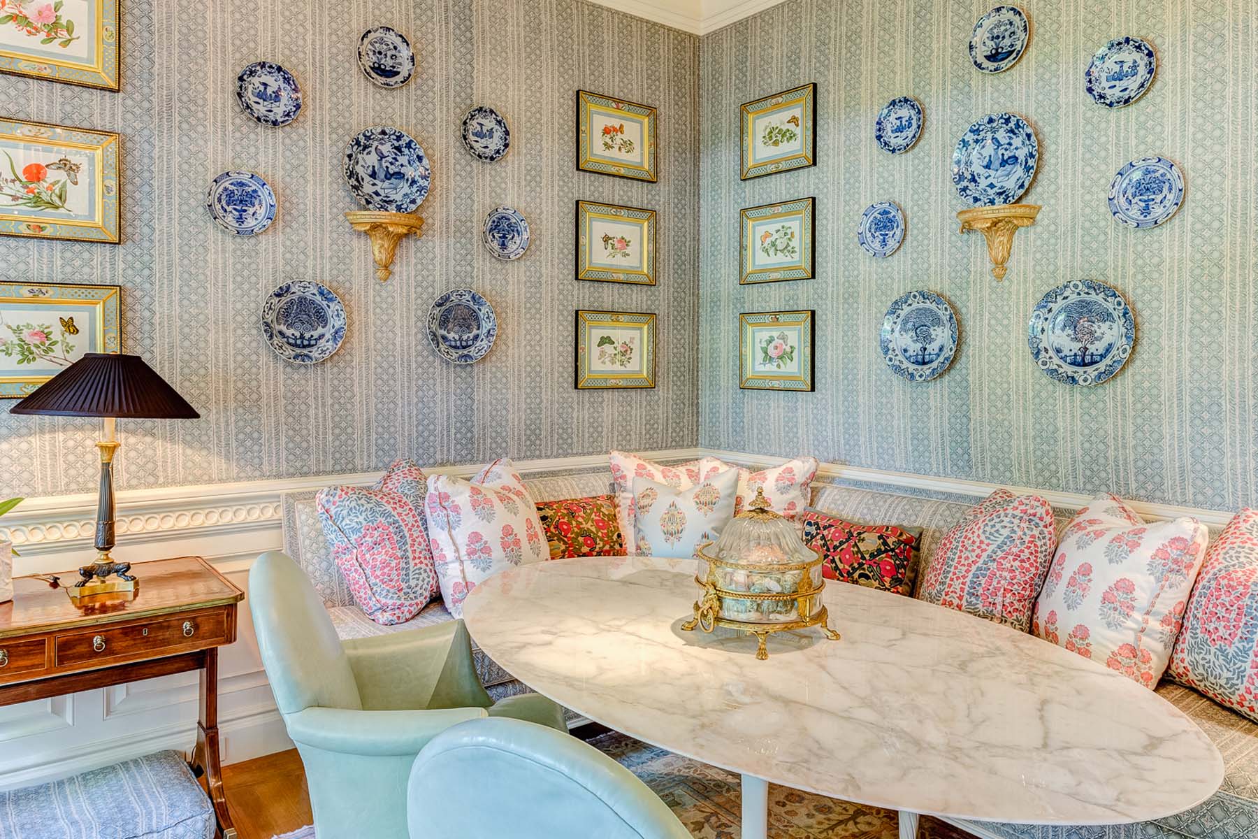 Preston Hollow Estate interior design by Cathy Kincaid