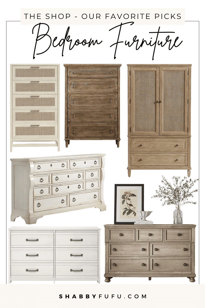 Our Favorite Bedroom Furniture featured in Shabbyfufu The Shop
