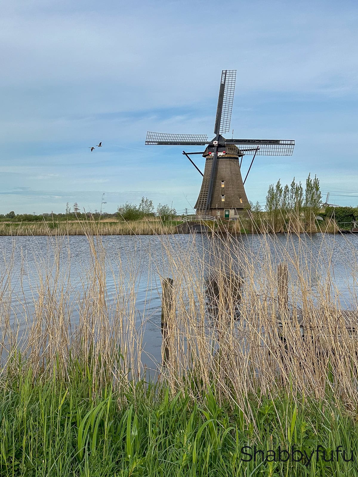 Kinderdijk, The Netherlands windmill