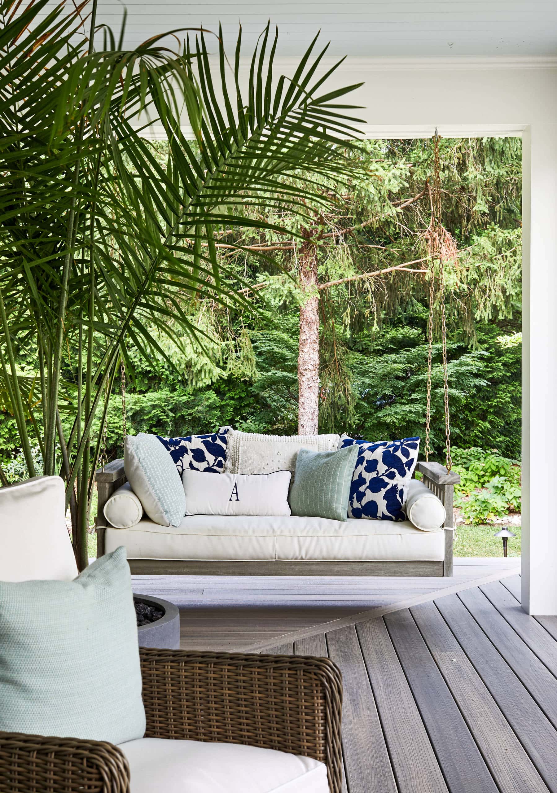 Gibson Island home tour featuring costal style interior decor