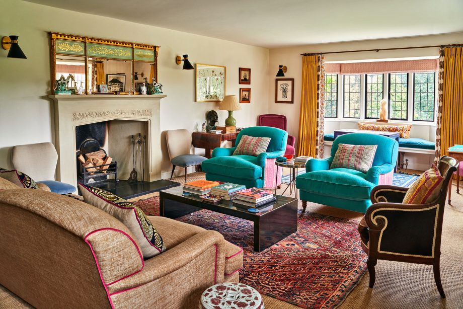 grandmillennial green in home decor