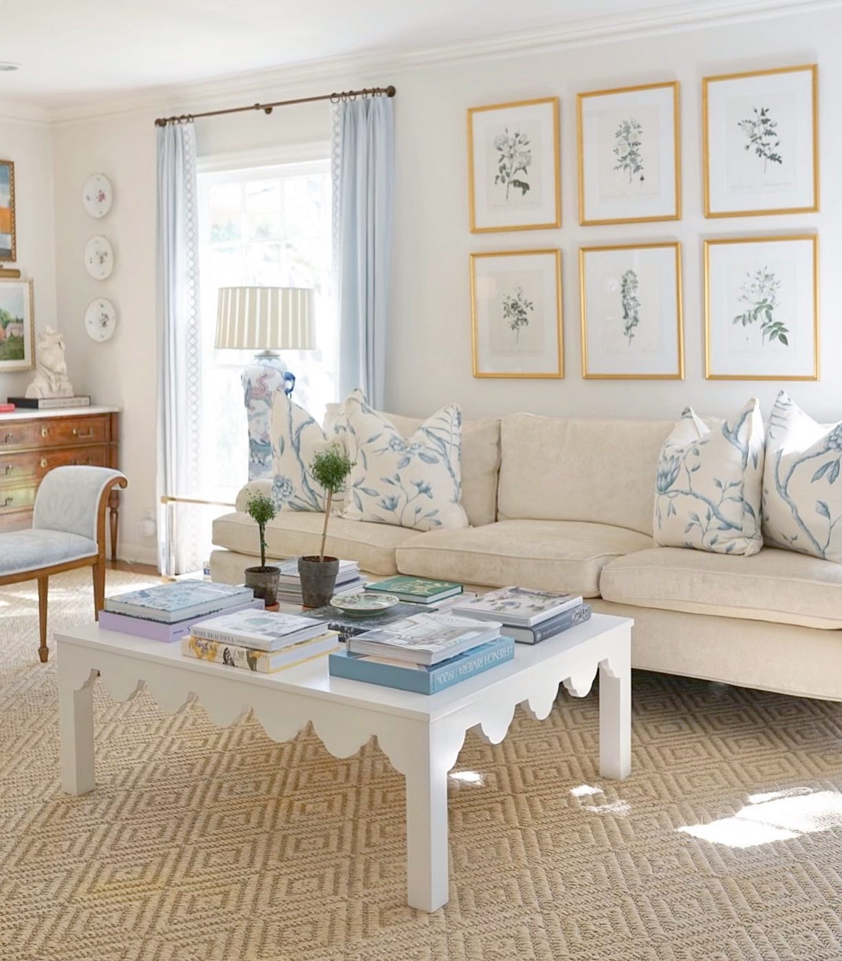 stylish living room room featured in tips on how to avoid common decorating mistakes