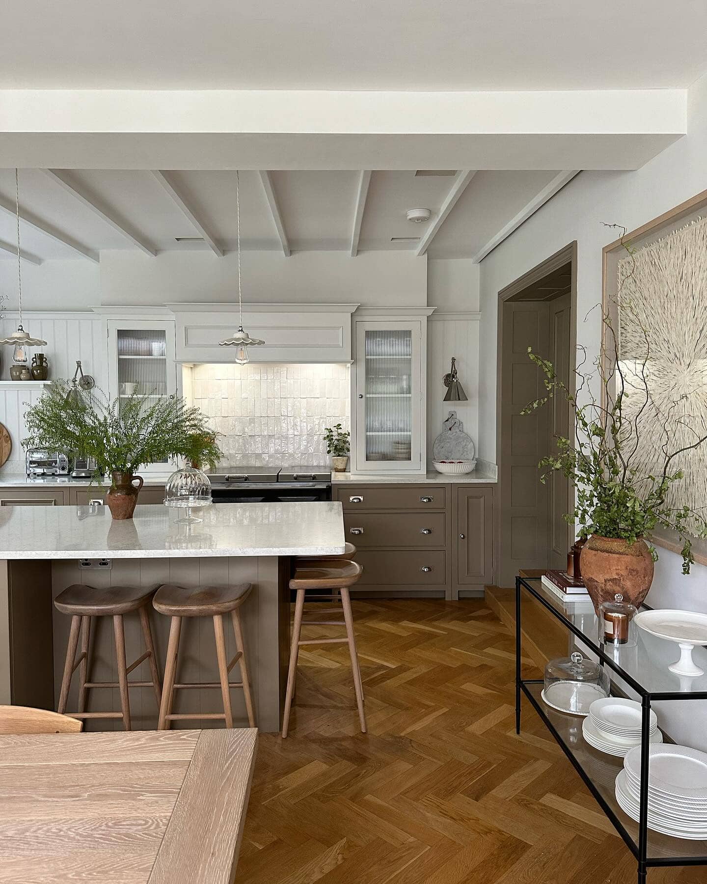 stylish kitchen room featured in tips on how to avoid common decorating mistakes