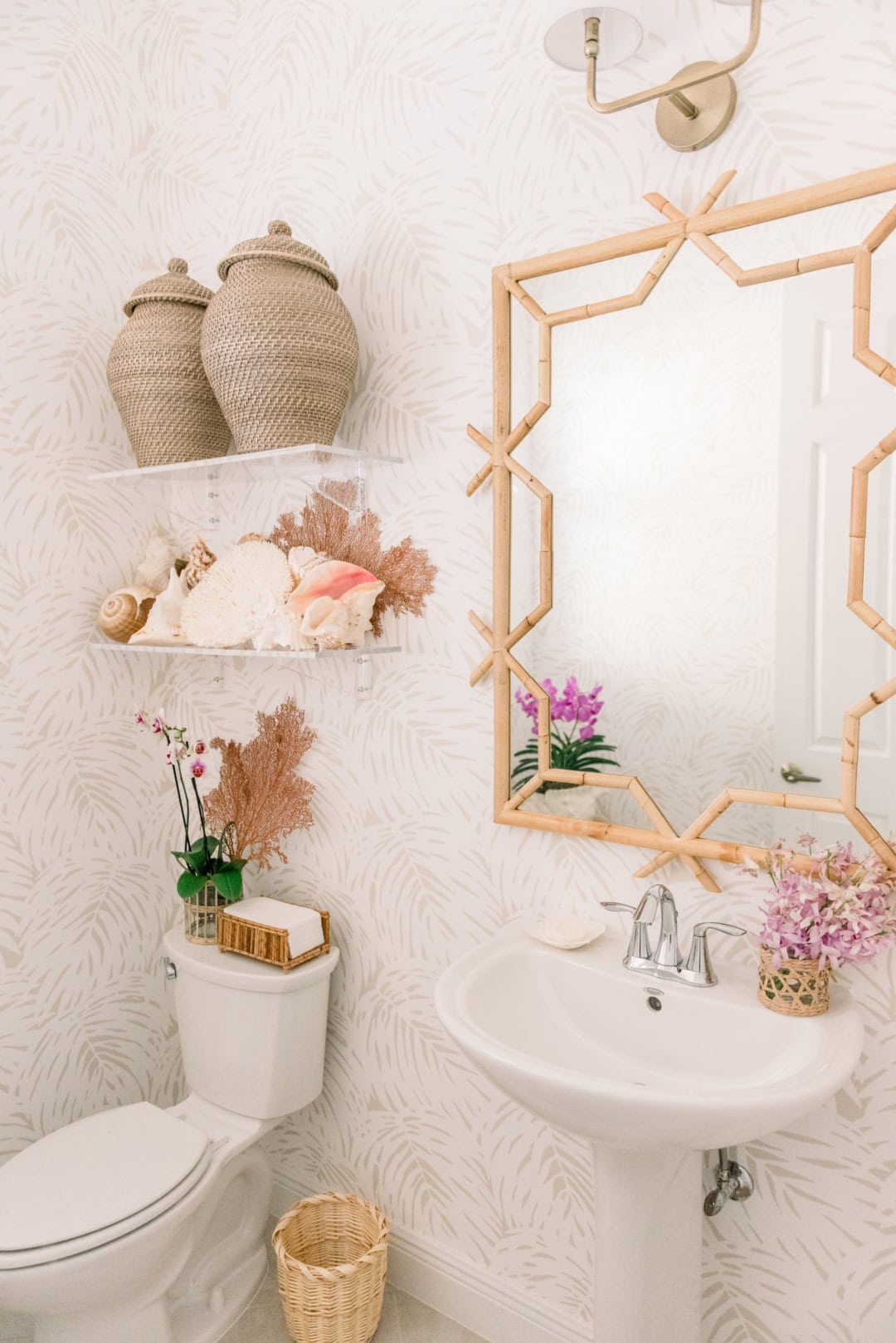 Budget bathroom remodeling ideas featuring feminine bathroom