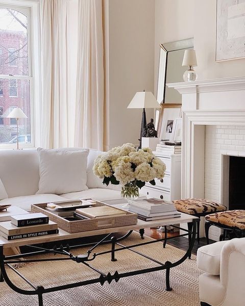 Decorating with neutrals example featuring european inspired neutral living room