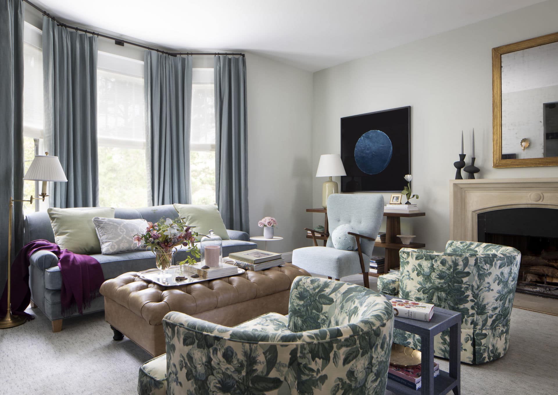 Photo of living room from project Lyon Street designed by Marea Clark