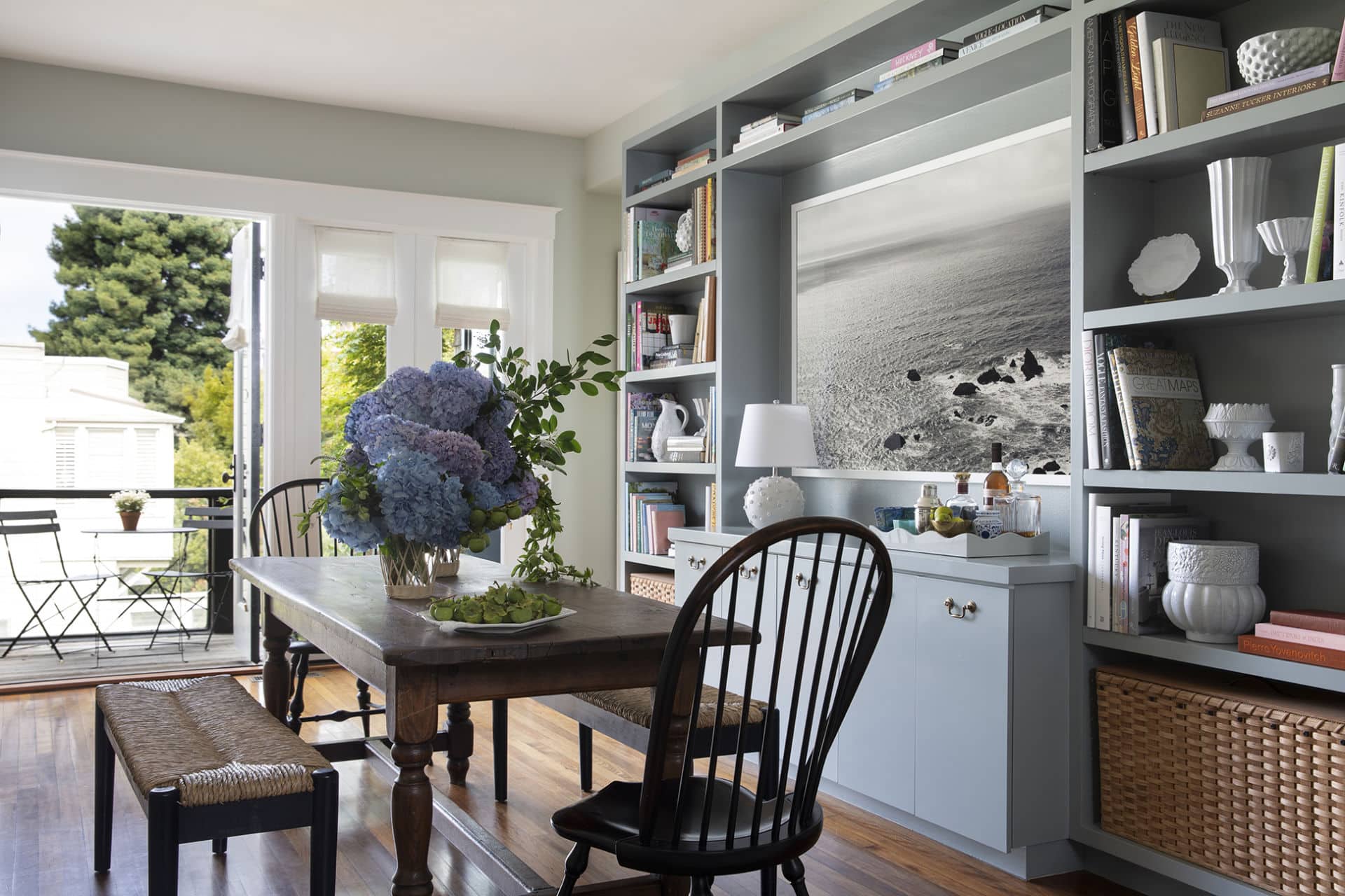 Photo of dining room from project Lyon Street designed by Marea Clark