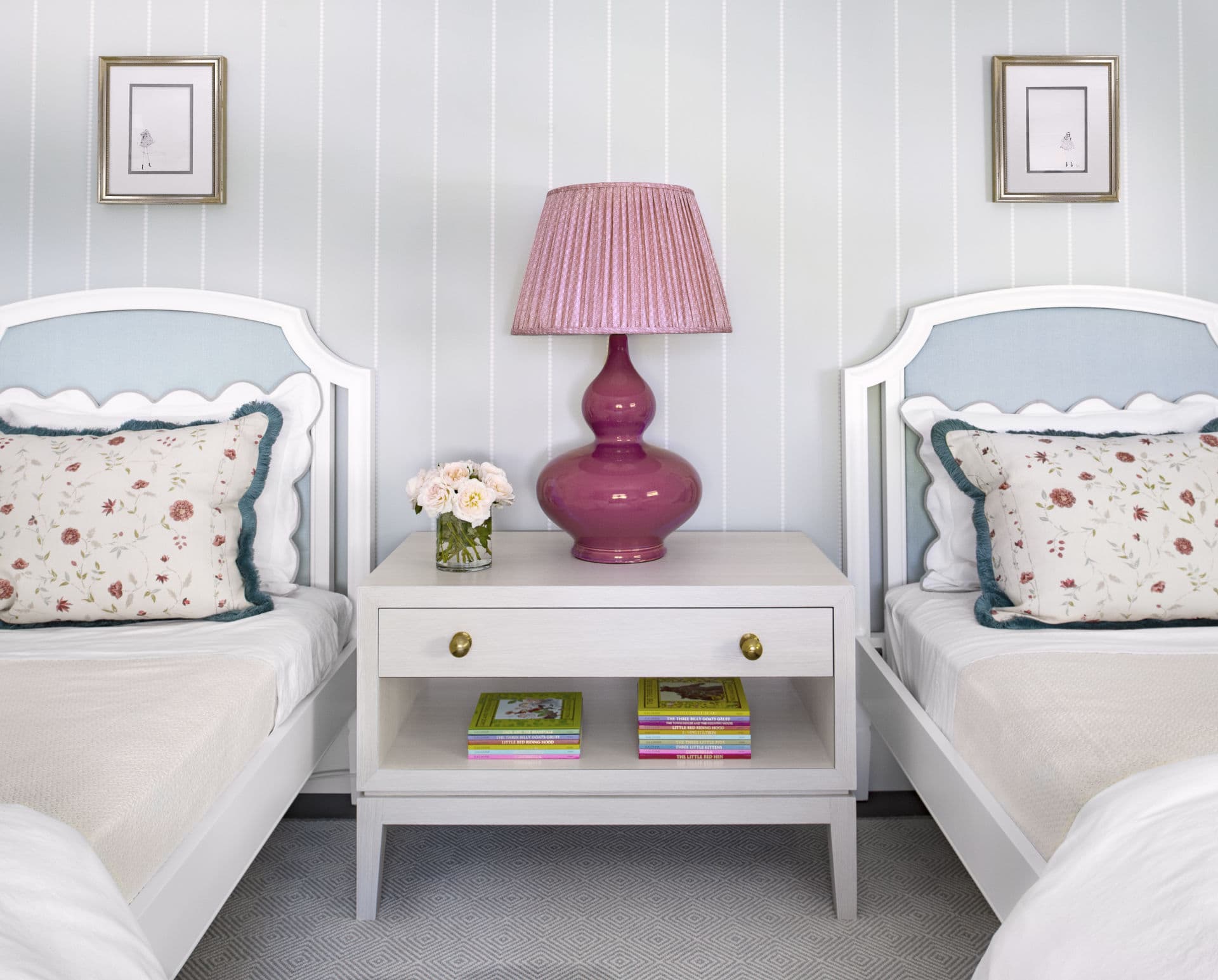 Photo of children's bedroom from project Pacific Heights I designed by Marea Clark