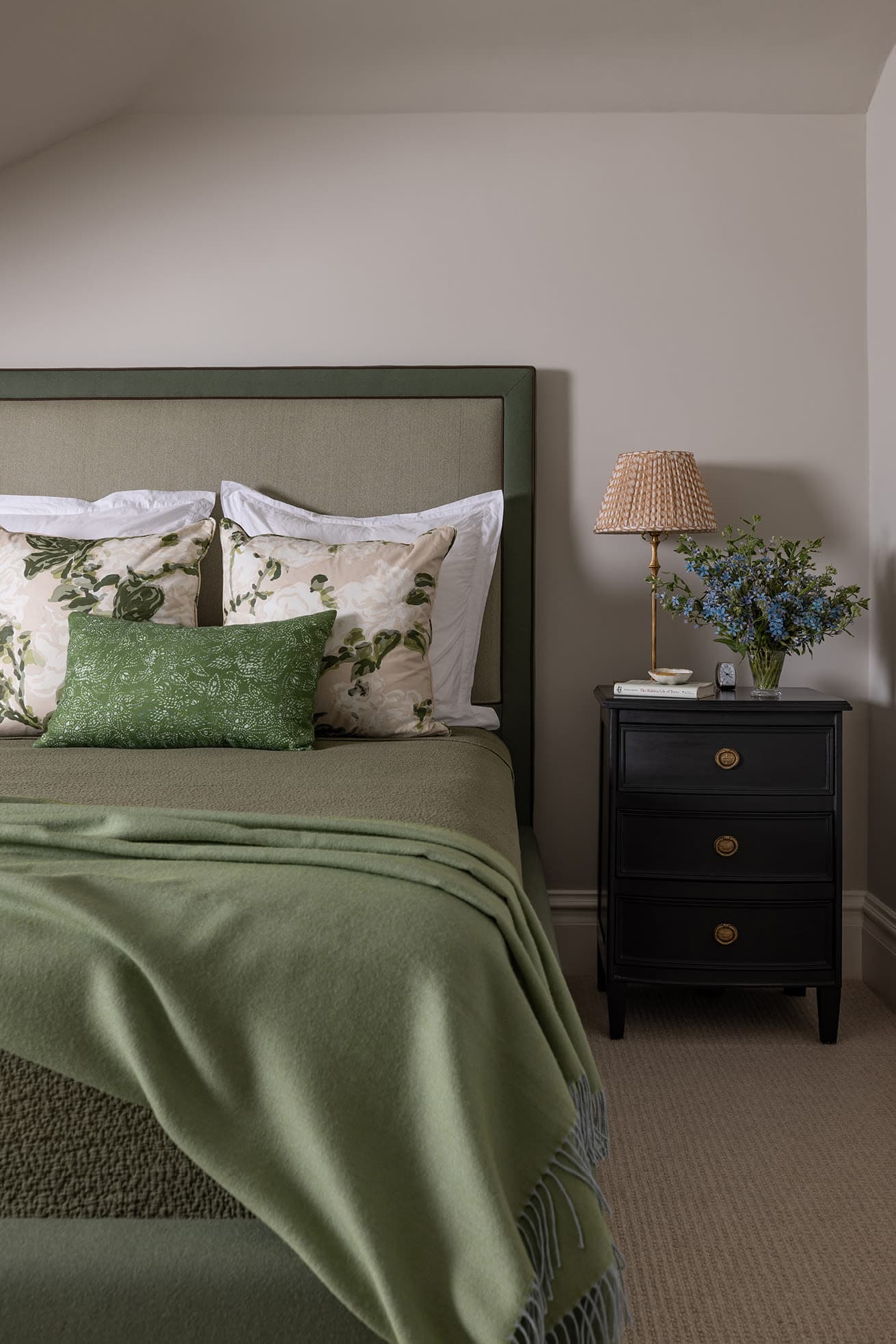Photo of sophisticated coastal room from project Presidio Terrace I designed by Marea Clark.