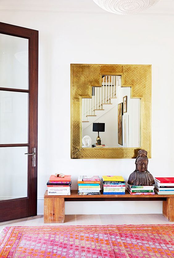 Example of contemporary featuring built in foyer decorating ideas