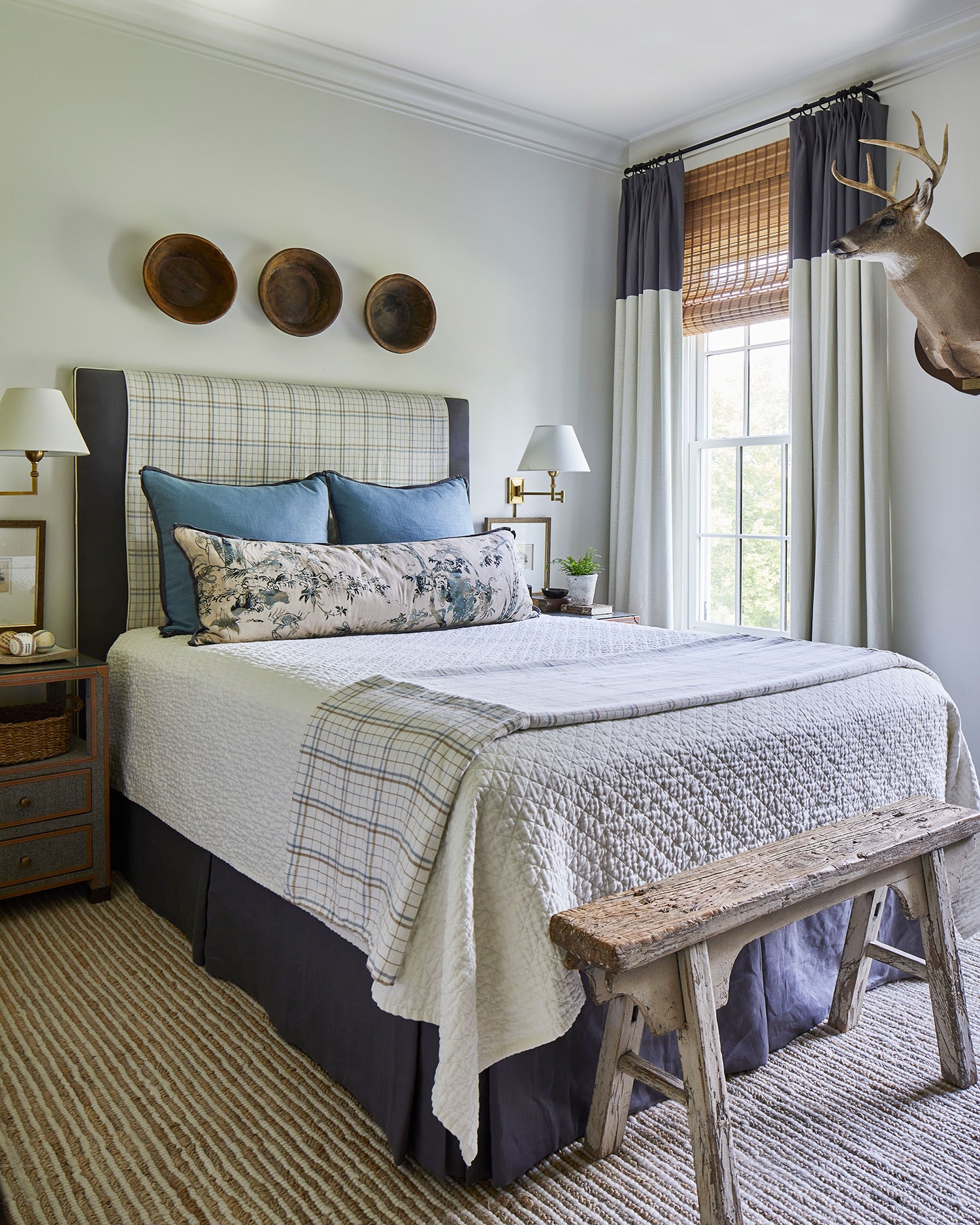 Designer Spotlight about Ashley Gilbreath Interiors Design project featuring a living room with traditional style with contemporary touches.