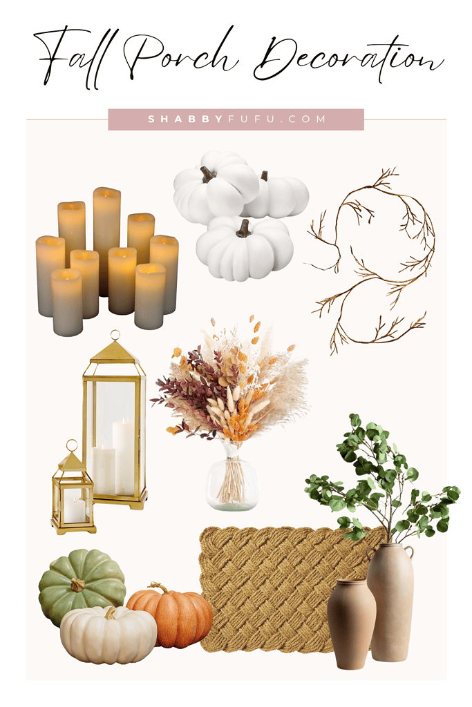 Fall Porch Decorations & Inspiration - shabbyfufu.com