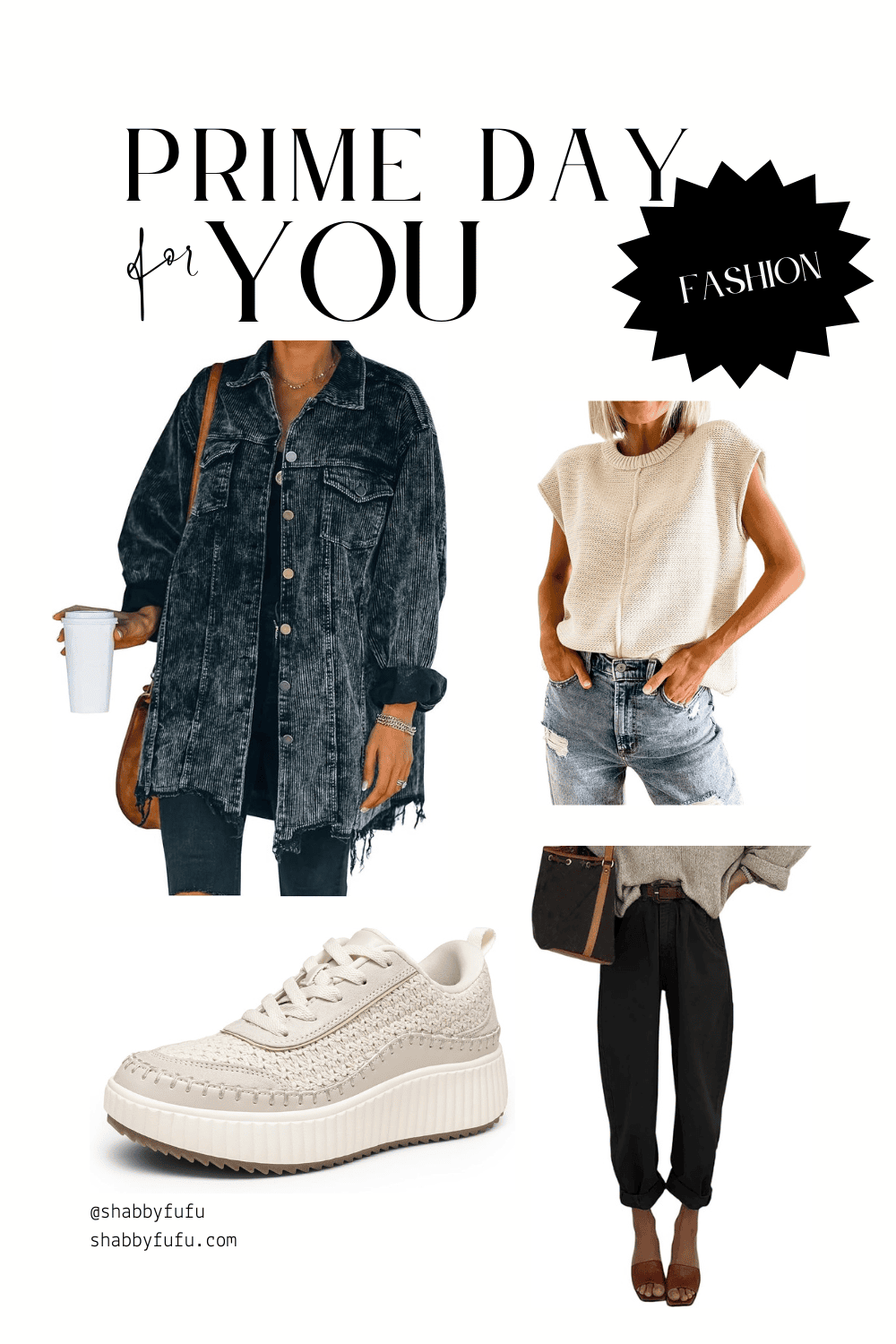 Amazon prime day deals. fashion finds, jeans, jackets, sweater, shoes