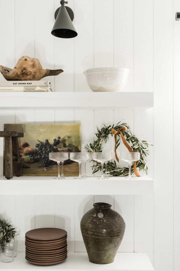 Charming apartment Christmas decorations and tips, example kitchen storage holiday decor