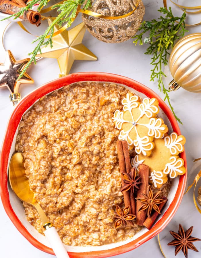 family Christmas traditions idea featuring Christmas breakfast idea