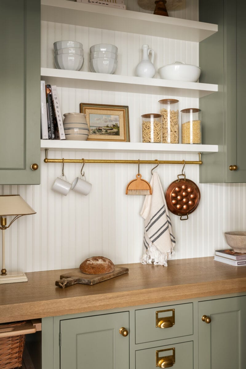 Declutter before new year idea featuring a organized kitchen
