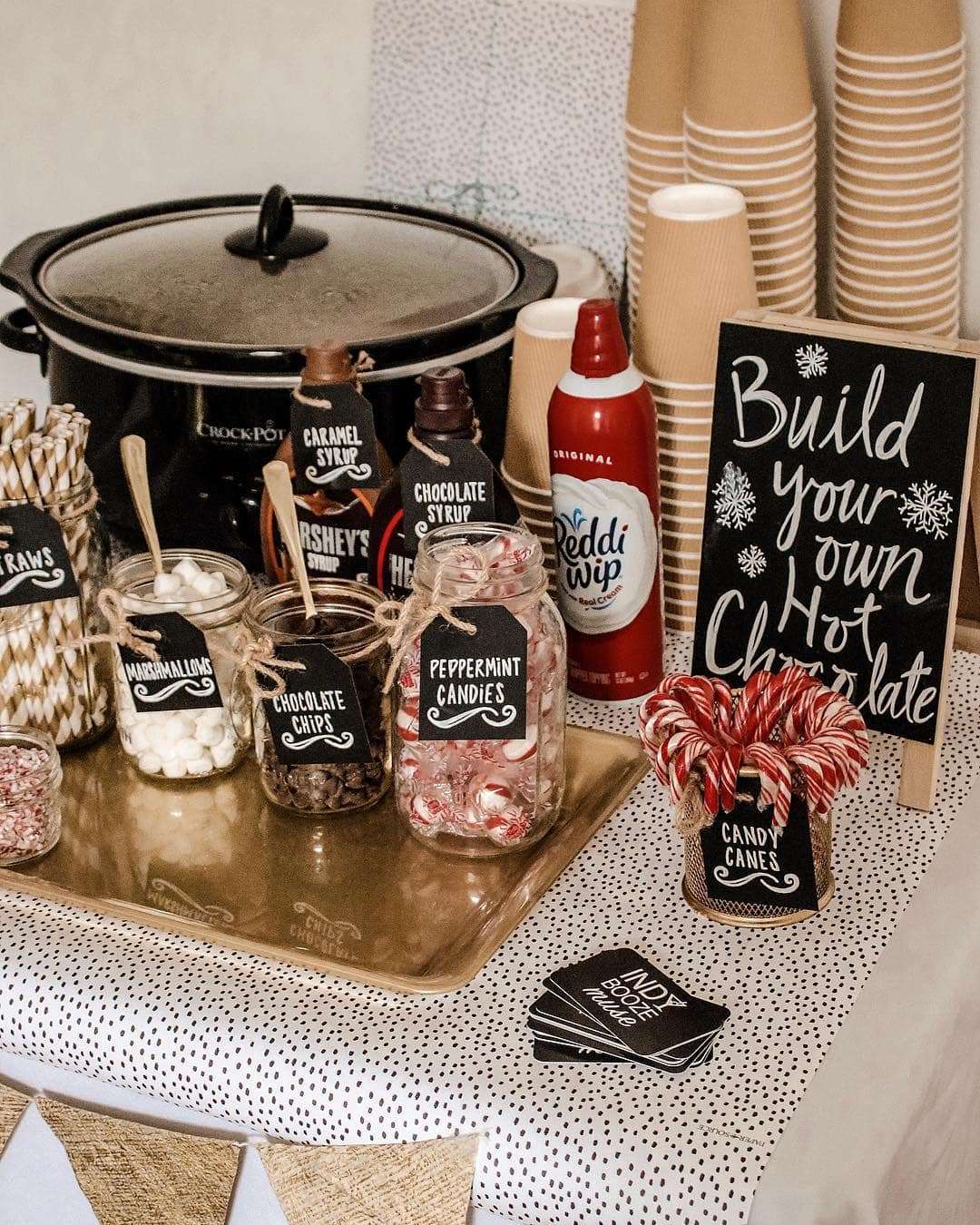 How to Set Up a Hot Chocolate Bar for Your Holiday Party - shabbyfufu.com, image size:1080x1350