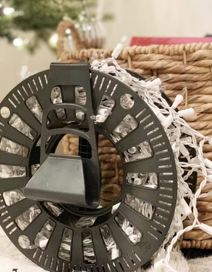 Holiday decor storage ideas for christmas lights