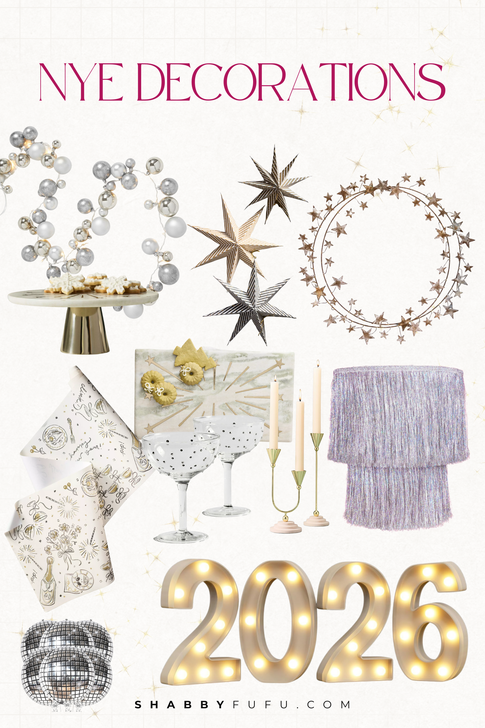 New years eve decorations finds for 2026