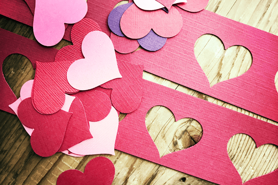 DIY Valentines kid-friendly craft idea featuring child making crafts