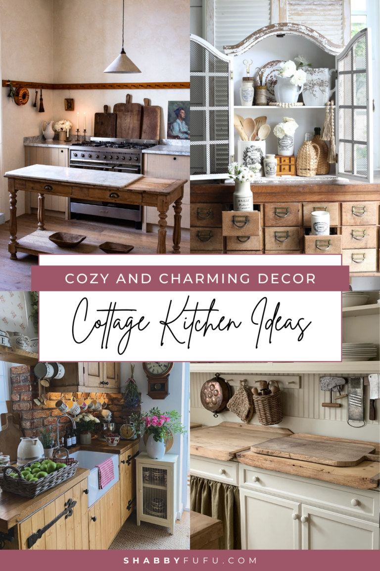 Cozy and Charming: Cottage Style Kitchen Decor Ideas - shabbyfufu.com